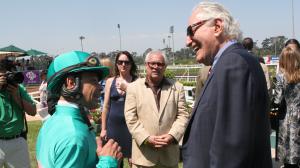Mike Smith, Jerry Moss, 2009 Vanity Handicap, Hollywood Park, Eclipse Sportswire