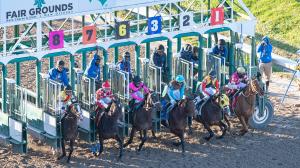 Fair Grounds Sunland Park Derby Risen Star Stakes Gulfstream Turfway Santa Anita Oaklawn Aqueduct TV radio television horse racing coverage FanDuel TV America’s Day at the Races NYRA Fox Sports FS1 FS2 Byk RTN HRRN 