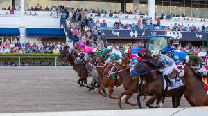 Radio TV television horse racing Fountain of Youth Stakes Gotham Stakes John Battaglia Stakes San Felipe Stakes Aqueduct Gulfstream Park Santa Anita Park Turfway Park Golden Gate Fields Oaklawn Park Fair Grounds America’s Day at the Races Fox Sports CNBC 