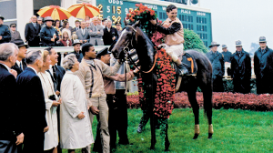 Bobby Ussery won the 1967 Kentucky Derby aboard 30-1 longshot Proud Clarion for owner Darby Dan Farm and trainer Loyd Gentry.