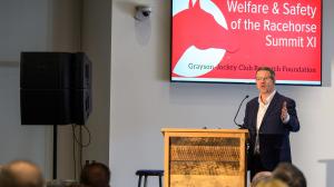 Dr. Tim Parkin, Equine Injury Database, Welfare and Safety of the Racehorse Summit, The Jockey Club, Grayson-Jockey Club, Anne Eberhardt