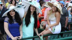 Churchill Downs Kentucky Derby fashion outfit clothing style guide fans racetrack horse racing millinery hats dresses Zenna Roberts Rassi first Saturday in May history collections fascinator accessories 