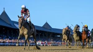 Belmont Stakes Saratoga Race Course mile and a quarter distance racetrack tradition relocation Travers Stakes handicapping betting trends tips horseplayer post position frontrunner closer stalker Test of the Champion