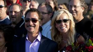 Racehorse owner Jim Rome, pictured with wife Janet, will join the Radio Hall of Fame Nov. 8.