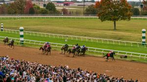 Horse racing TV television radio Keeneland Churchill Downs Belmont at Big A Santa Anita Gulfstream Park Woodbine FanDuel TV Fox Sports America’s Day at the Races HRRN Byk RTN FS2 harness Breeders Crown