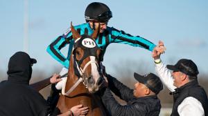 Jareth Loveberry, Two Phil’s, Jeff Ruby Steaks, Kentucky Derby, Turfway Park, jockey, horse racing, Fair Grounds