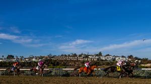 Horse racing TV television radio Aqueduct Del Mar Churchill Downs Gulfstream Park Woodbine RTN FanDuel NYRA America’s Day at the Races FS2 Byk HRRN