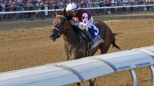 Thorpedo Anna Travers Stakes Ken McPeek Brian Hernandez Saratoga filly horse racing owners trainer Mystik Dan Dornoch